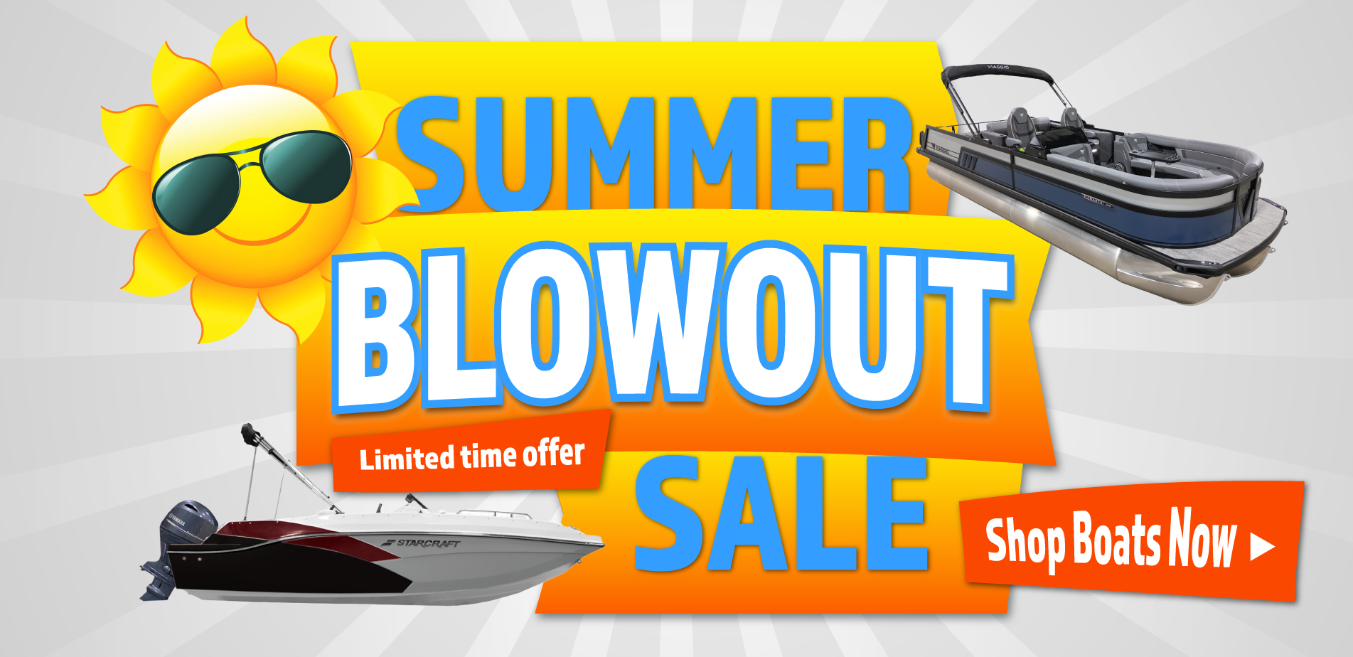 Summer Boat Blowout Sale